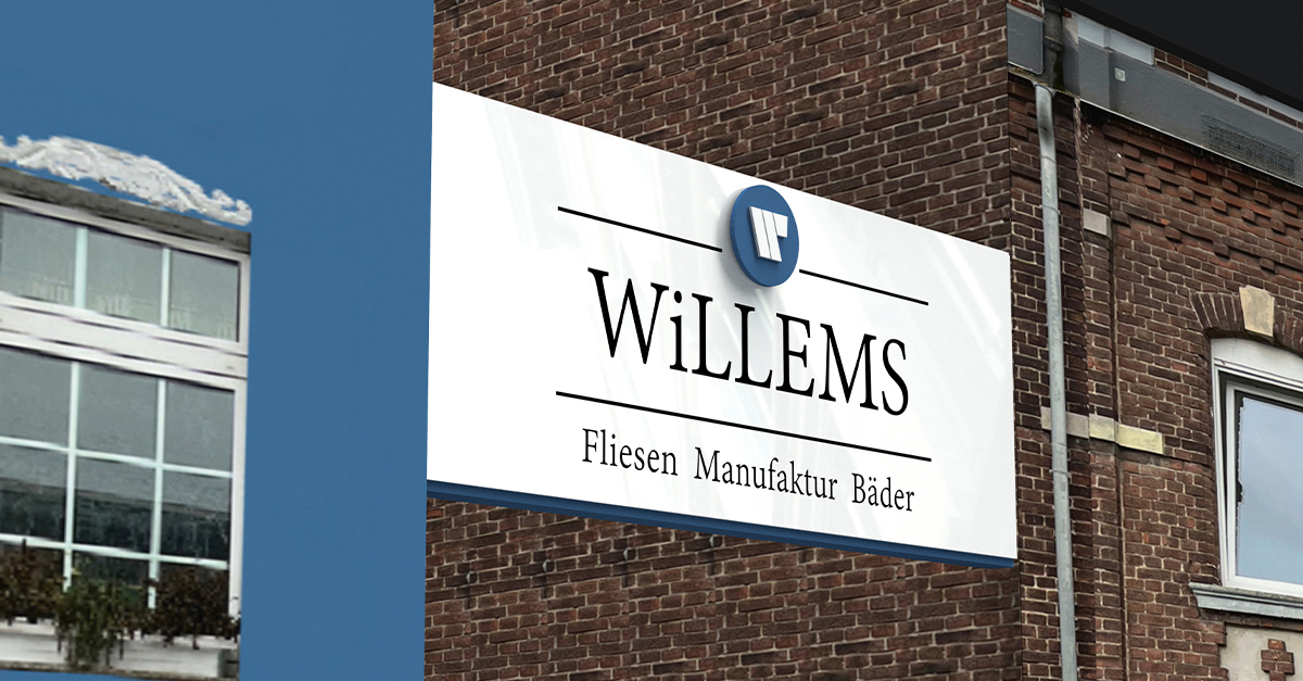 lichtwerbeanlage willems fliesen