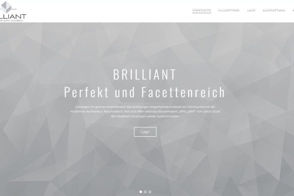 www webdesign website durstbau brilliant