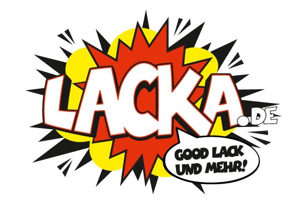 grafikdesign logo lacka.de good lack und mehr