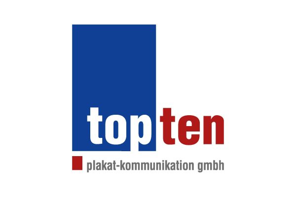 grafikdesign logo topten plakat kommunikation gmbh