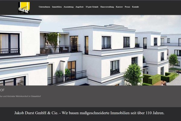 www webdesign website durstbau