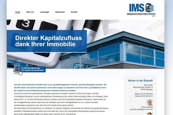 www webdesign website ims