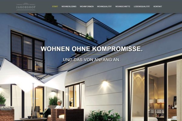 www webdesign website durstbau jakobshof