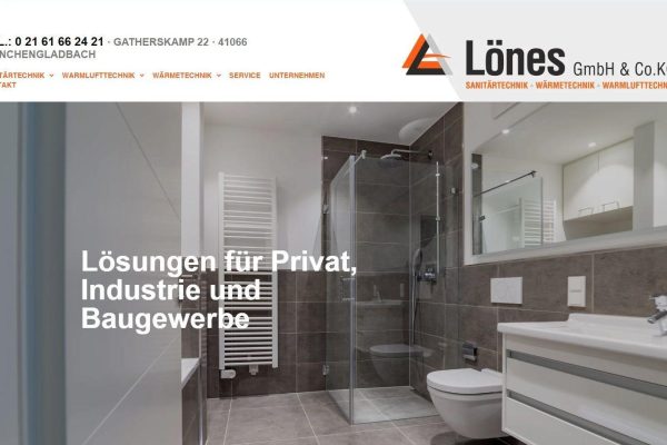 www webdesign website lönes gmbh & co. kg