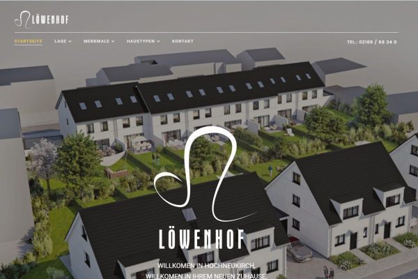 www webdesign website durstbau löwenhof