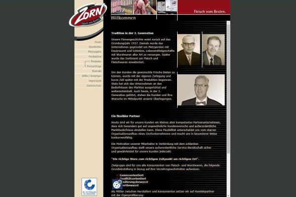 www webdesign website zorn